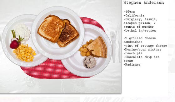 بالصور.. الوجبات الأخيرة للمحكومين بالإعدام حسب طلبهم صورة رقم 8 بالصور.. الوجبات الأخيرة للمحكومين بالإعدام حسب طلبهم صورة رقم 8