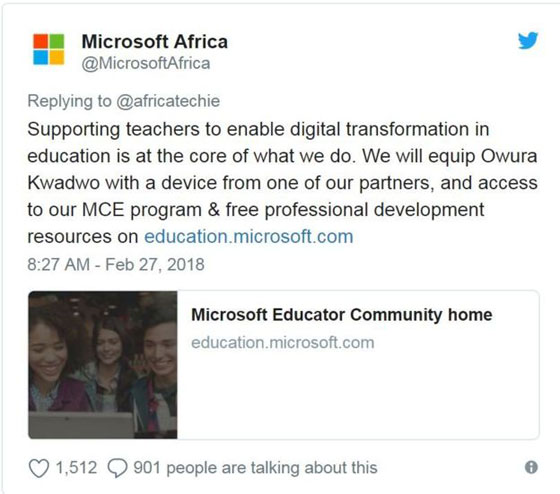 غانا: تعليم برنامج (مايكروسوفت وورد) بدون كمبيوتر صورة رقم 2