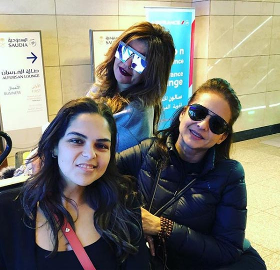 بالصور وفد من الفنانات المصريات يسافر إلى لبنان  صورة رقم 4