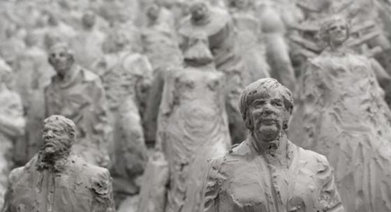 المستشارة أنغيلا ميركل في صور فنية، منحوتات وصور كاريكاتيرية صورة رقم 5