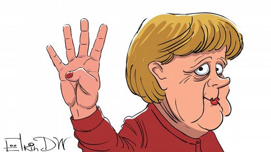 المستشارة أنغيلا ميركل في صور فنية، منحوتات وصور كاريكاتيرية صورة رقم 8