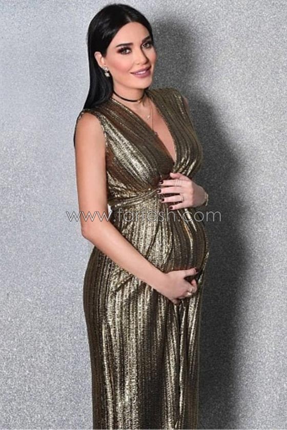  الصورة الأولى للفنانة سيرين عبد النور مع مولودها كريستيانو صورة رقم 2