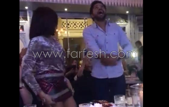 فيديو ناهد السباعي ترقص مع خطيبها على أغنية المهرجانات صورة رقم 2