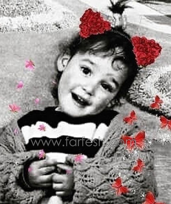  صور بسمة بوسيل  في طفولتها.. هل تغيّرت كثيرا بعد عمليات التجميل؟ صورة رقم 3