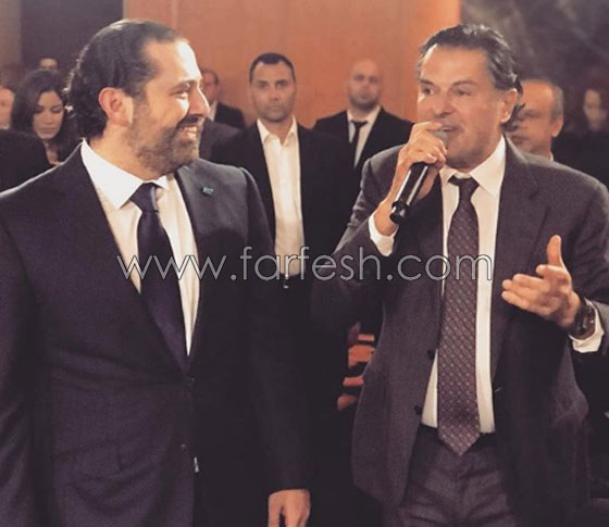 بالفيديو: كيف فاجأ راغب علامة الرئيس الحريري في عيده الـ47؟ صورة رقم 2