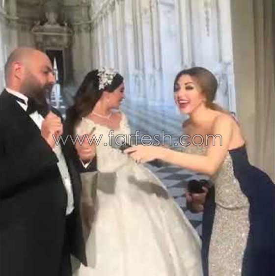 انتقاد ميريام فارس لبعثرتها شعر عروس، والعريس يلعب بالسكاكين! بالفيديو صورة رقم 5