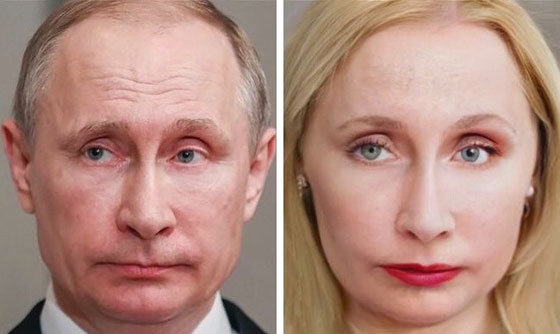 23 صورة طريفة: تخيّل مشاهير العالم وقد تحوّلوا من رجال إلى نساء! (1) صورة رقم 4