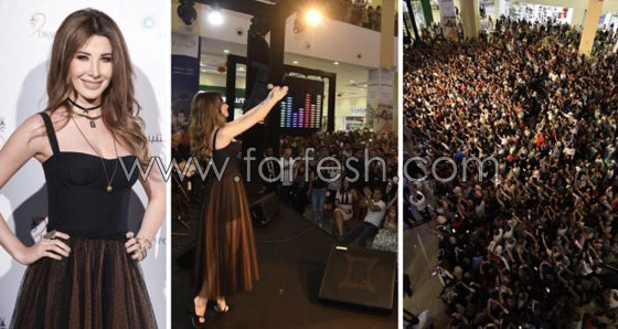 صور نانسي عجرم بإطلالة مكررة ونفس الفستان صورة رقم 5