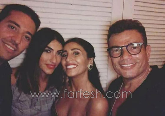 موعد زفاف عمرو دياب ودينا الشربيني ونور تنشر صورتها مع عروس والدها! صورة رقم 7