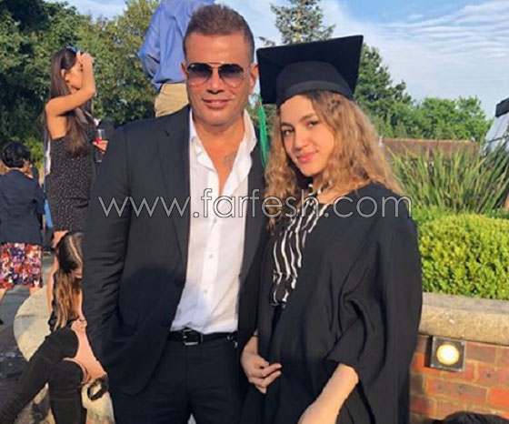 موعد زفاف عمرو دياب ودينا الشربيني ونور تنشر صورتها مع عروس والدها! صورة رقم 5