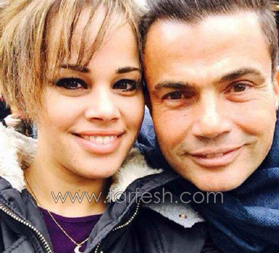 موعد زفاف عمرو دياب ودينا الشربيني ونور تنشر صورتها مع عروس والدها! صورة رقم 2