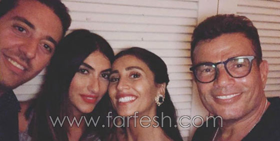 من الذي سرب صور جديدة لعمرو دياب ودينا الشربيني وقائمة المدعوين لزفافهما؟ صورة رقم 8