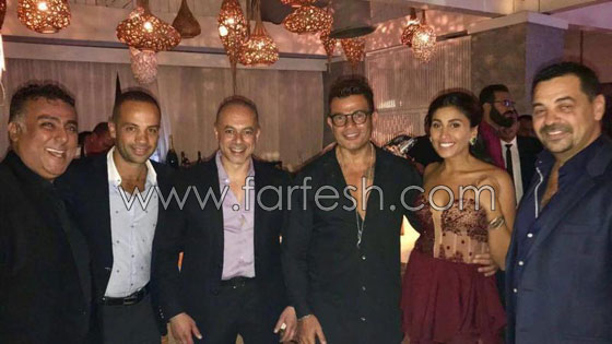 من الذي سرب صور جديدة لعمرو دياب ودينا الشربيني وقائمة المدعوين لزفافهما؟ صورة رقم 9