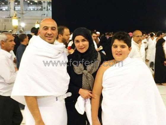 صور وفيديو لمشاهير الفنانين والاعلاميين يؤدون عمرة شهر رمضان صورة رقم 12
