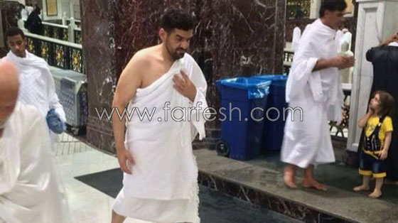 صور وفيديو لمشاهير الفنانين والاعلاميين يؤدون عمرة شهر رمضان صورة رقم 8