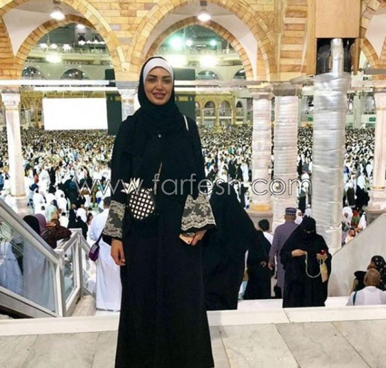 صور وفيديو لمشاهير الفنانين والاعلاميين يؤدون عمرة شهر رمضان صورة رقم 18