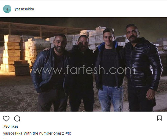  ياسين احمد السقا ينشر صورته مع والده وأمير كرارة معلقا: مع رقم 1 صورة رقم 1