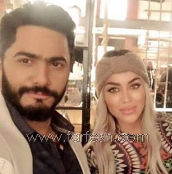 صورة اللبنانية التي يقال انها حبيبة تامر حسني، ورد بسمة بوسيل على خيانة تامر! صورة رقم 5