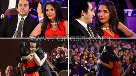 صور قبلات رومانسية من الفنانات لأزواجهن أثارت ضجة كبيرة صورة رقم 7