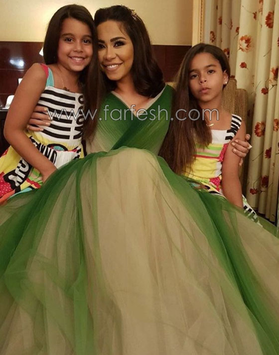 فيديو شيرين عبد الوهاب ترقص مع ابنتيها على انغام (مشاعر) صورة رقم 4