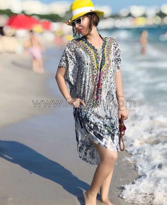  صور الفنانة شمس الكويتية على الشاطئ تلفت انظار جمهورها وتثير اعجابهم صورة رقم 3