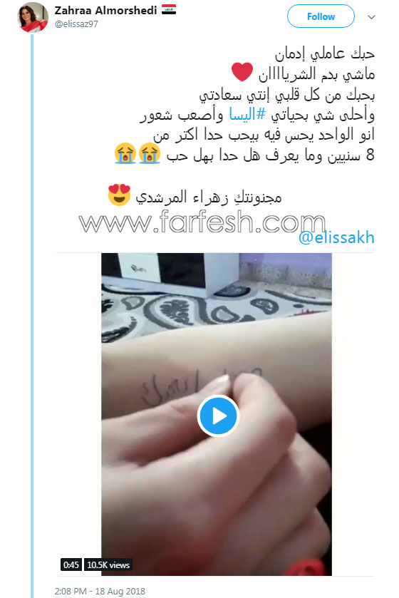 لماذا قالت إليسا لإحدى معجباتها: توقفي أرجوكِ! صورة رقم 2
