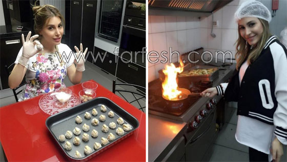 صور عفوية للنجمات أثناء إعدادهن للطعام داخل المطبخ صورة رقم 8