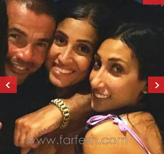 صور عمرو دياب الجديدة يحتضن دينا الشربينى تجدد تساؤلات جمهوره صورة رقم 2