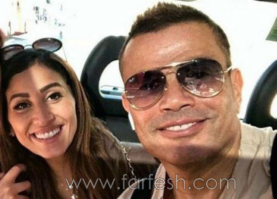 صور عمرو دياب الجديدة يحتضن دينا الشربينى تجدد تساؤلات جمهوره صورة رقم 5