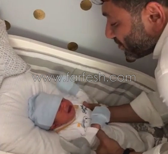  فيديو مؤثر جدا: الفنان زياد برجي يرى طفله ويحمله للمرة الأولى  صورة رقم 1