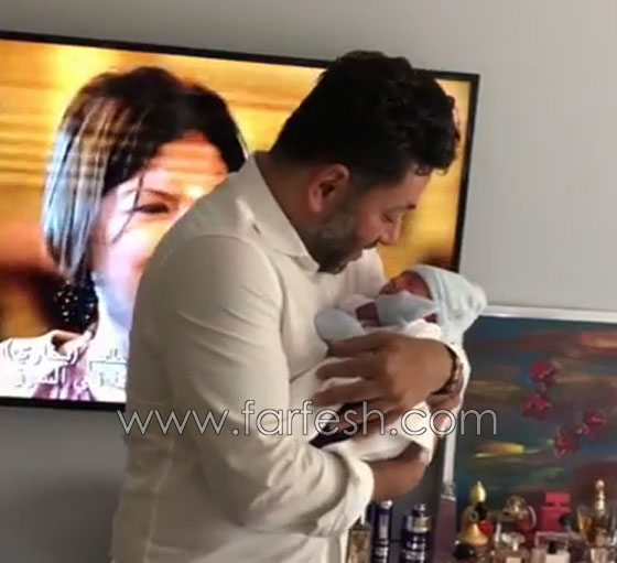 فيديو مؤثر جدا: الفنان زياد برجي يرى طفله ويحمله للمرة الأولى  صورة رقم 2