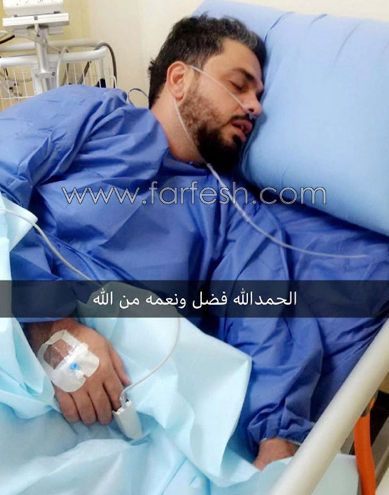 صور محمد الترك زوج دنيا بطمة يتعالج من السرطان في المستشفى صورة رقم 4