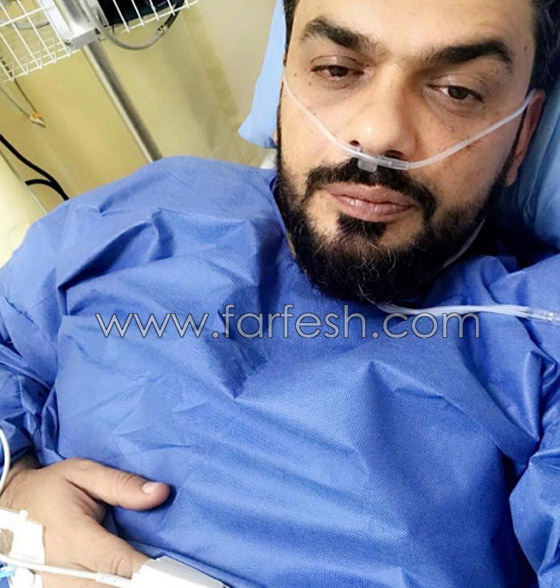 صور محمد الترك زوج دنيا بطمة يتعالج من السرطان في المستشفى صورة رقم 5