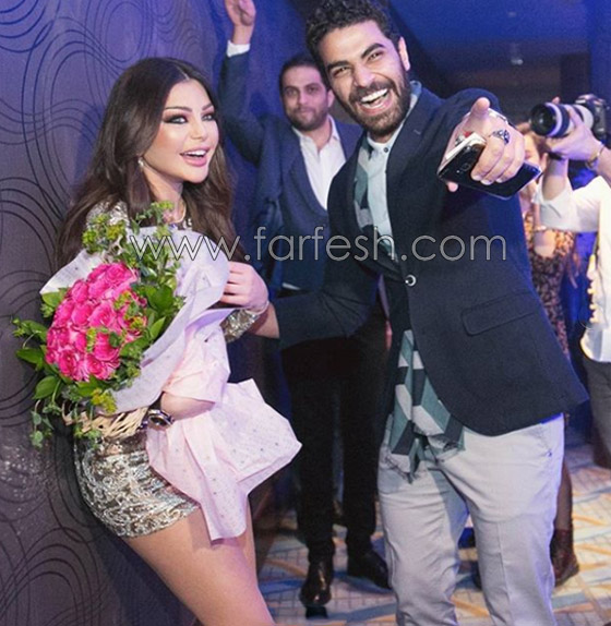 مدير اعمال هيفاء وهبي يرفض الرد على خبر زواجهما، وهيفا تتهرب وتلتزم الصمت صورة رقم 1
