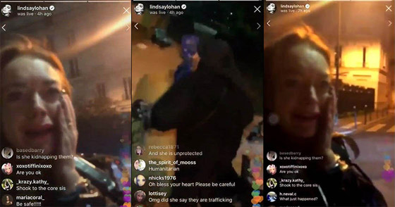  فيديو صادم: سورية تصفع ليندسي لوهان على وجهها فى الشارع بموسكو صورة رقم 1