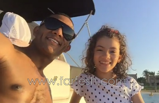 صور وفيديو: محمد رمضان يتحدى محمد صلاح ويحتفل بعيد ميلاد ابنه وابنته صورة رقم 13