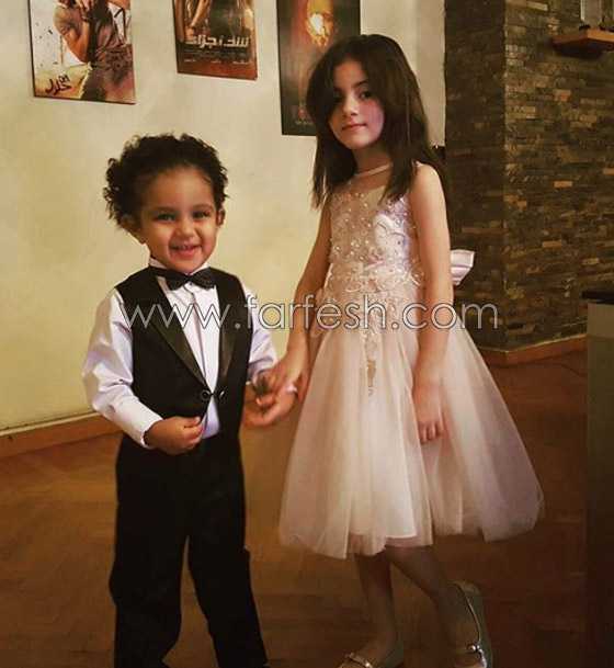صور وفيديو: محمد رمضان يتحدى محمد صلاح ويحتفل بعيد ميلاد ابنه وابنته صورة رقم 6