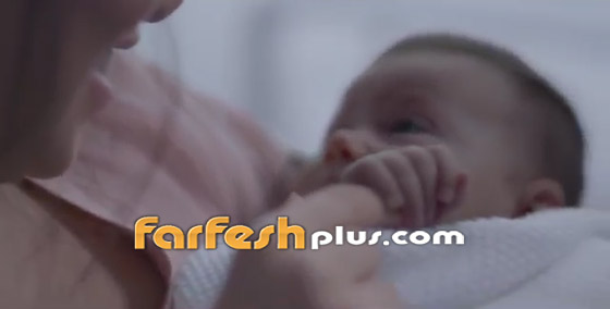 بالفيديو: هدية بلقيس لطفلها الرضيع، أغنية (أهلا يا ماما) صورة رقم 5