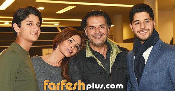  فيديو مضحك: نجل راغب علامة يغار على أمه ويمنعها من الرقص!    صورة رقم 5
