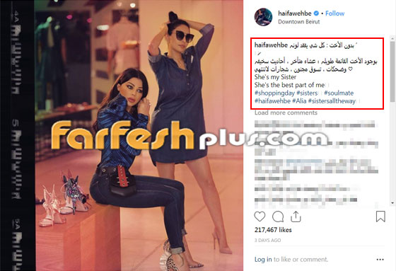  بالصور: شاهدوا جمال عليا اخت هيفاء وهبي.. من منهما أكثر جاذبية؟ صورة رقم 1