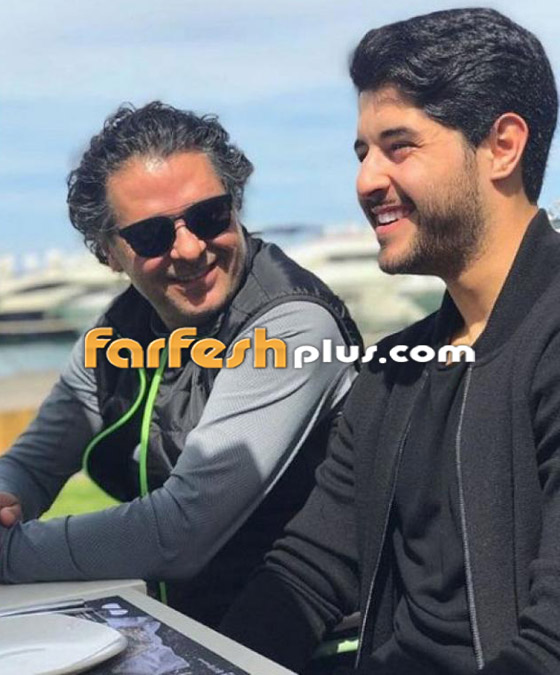 بالفيديو والصور: راغب علامه يقارن بين صورته في شبابه وصورة ابنه البكر خالد صورة رقم 5
