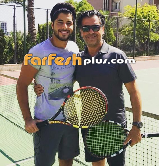 بالفيديو والصور: راغب علامه يقارن بين صورته في شبابه وصورة ابنه البكر خالد صورة رقم 10