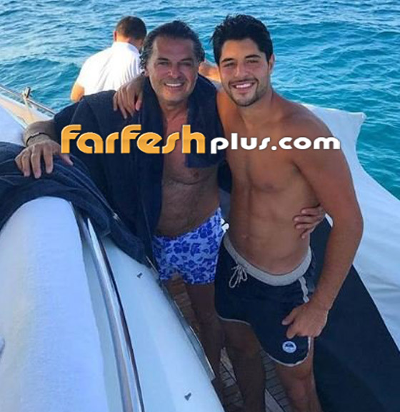 بالفيديو والصور: راغب علامه يقارن بين صورته في شبابه وصورة ابنه البكر خالد صورة رقم 13