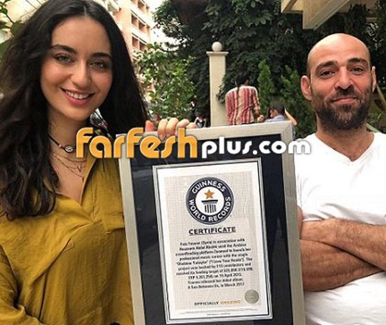المطربة السورية فايا يونان دخلت موسوعة (جينيس) بكليب (أحب يديك) صورة رقم 2
