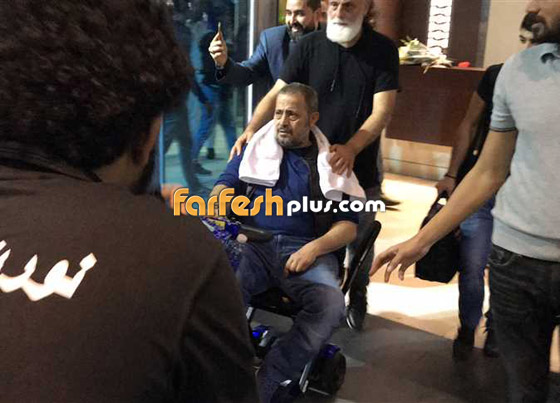 فيديو جورج وسوف في مطار القاهرة على كرسي متحرك.. وهذا ما حدث  صورة رقم 2