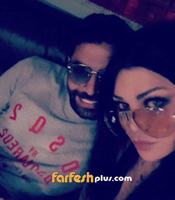 صورة رومانسية مسربة تجمع هيفاء وهبي ومدير أعمالها! هل تزوجا؟ صورة رقم 3