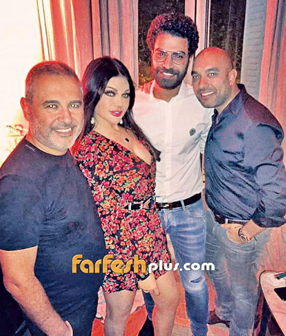 صورة رومانسية مسربة تجمع هيفاء وهبي ومدير أعمالها! هل تزوجا؟ صورة رقم 5
