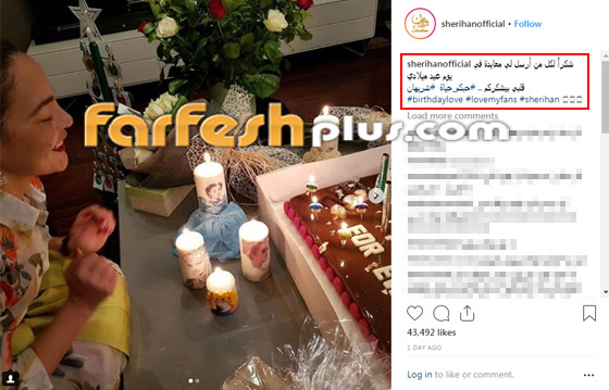 صور شريهان من حفل عيد ميلادها الـ54 ولماذا قالت (أنا مش مبسوطة)؟ صورة رقم 1