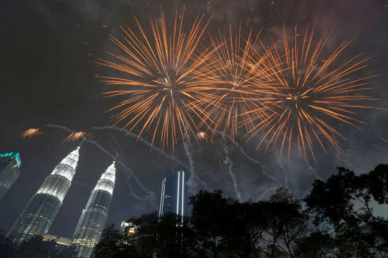 صور احتفالات العالم ببداية سنة 2019.. كل عام وجميعكم بألف خير صورة رقم 37