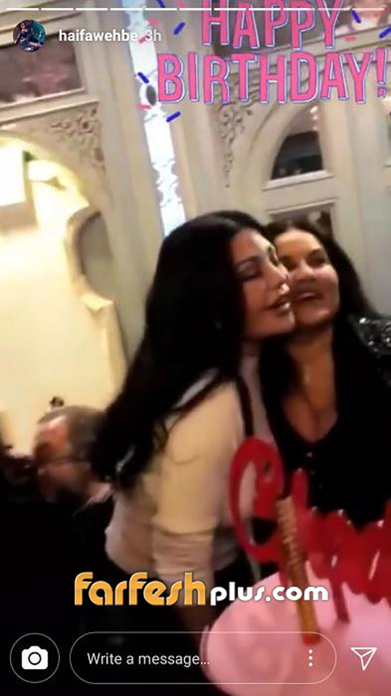 وأخيرا وبعد قطيعة سنوات، هيفاء وهبي تصالح لطيفة وفلة صورة رقم 8
